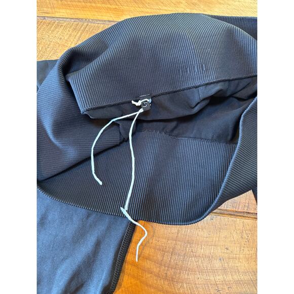 NWOT Womens‎ Black Gymshark Everyday Seamless Leggings Stretch Lightweight Large - Picture 6 of 7